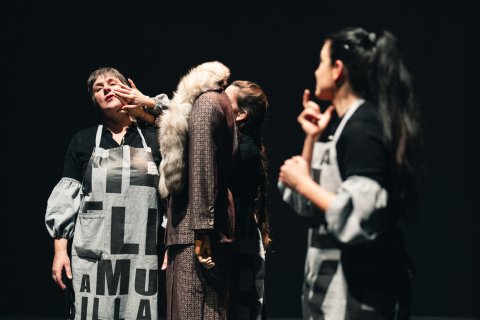 Imaxe de HELEN KELLER, A MULLER MARABILLA?, do Grupo CHÉVERE, estreada en 2024. (foto de SabelaEiriz, dispoñible en https://www.grupochevere.eu/94-Helen-Keller-a-muller-marabilla)